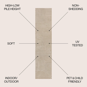 Odense Minimalist Angle Geometric Area Rug
